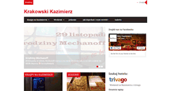 Desktop Screenshot of mojkazimierz.pl