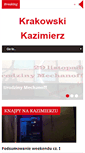 Mobile Screenshot of mojkazimierz.pl